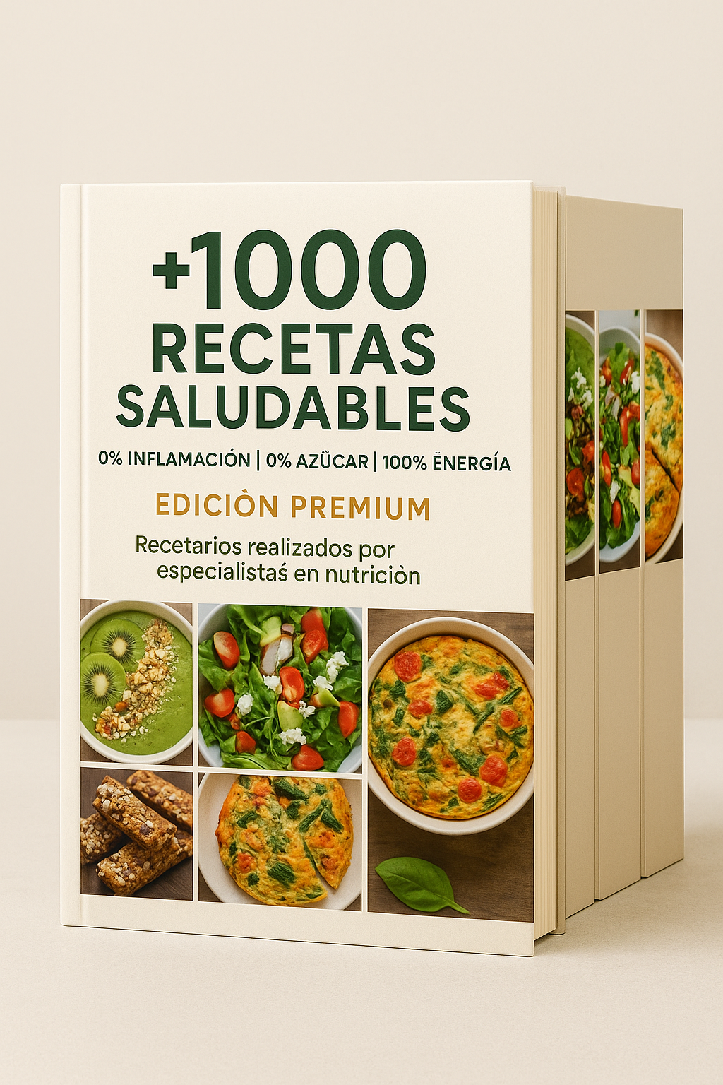 Pack Salud Total Premium: + 1000 Recetas Saludables que Renuevan tu Cuerpo y Energía