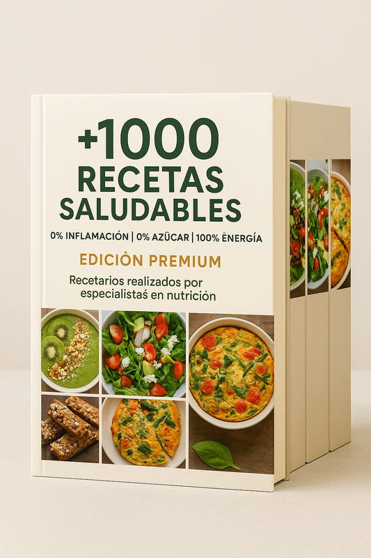 Pack Salud Total Premium: + 1000 Recetas Saludables que Renuevan tu Cuerpo y Energía